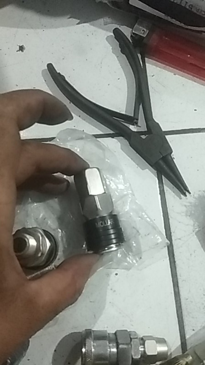 Mollar One Touch Quick Coupler Sm 20 / Sambung Selang Kompresor