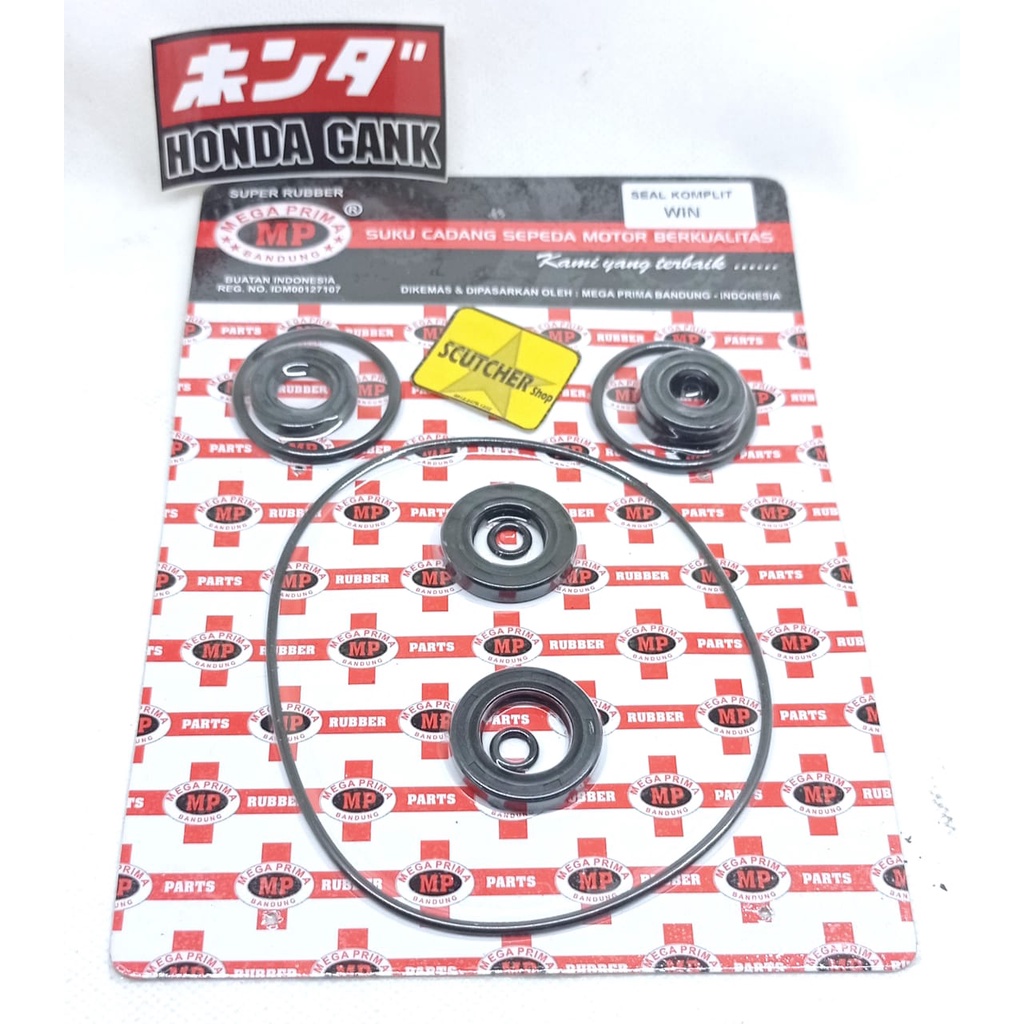 Seal Sil Oli Seal Set Oil Seal Kit Kompli Honda Win 100