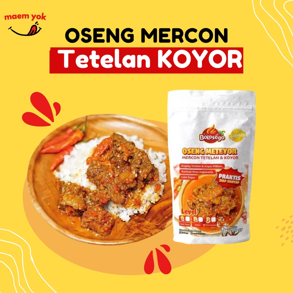

(Ready Stok Terbaru) OSENG MERCON TETELAN BISA PILIH LEVEL PEDAS BERGARANSI