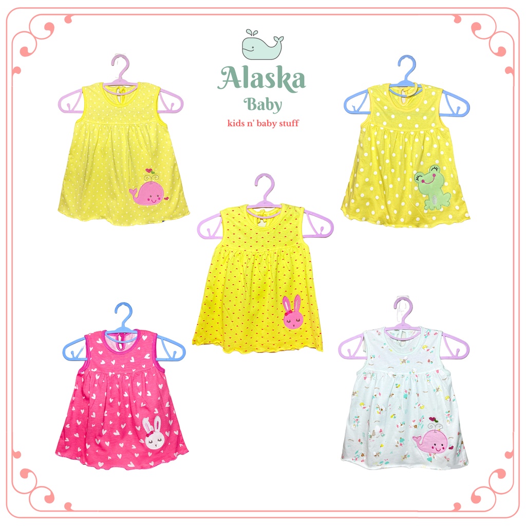 DRESS BABY IMPORT LUCU / DRESS BABY 6 - 12 BULAN / DRESS BAYI / DRESS ANAK PEREMPUAN / BAJU ANAK PER