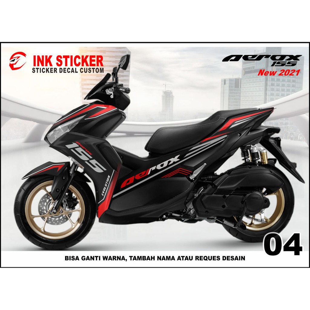 Sticker Decal Aerox 2021 04 Fullbody