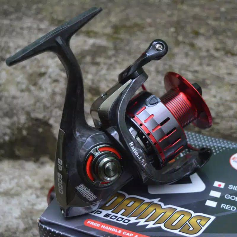 BEST SELLER - Reel Daido Daimos Pro Series Black Gold Red 1000 s/d 6000 Max Drag 20 kg