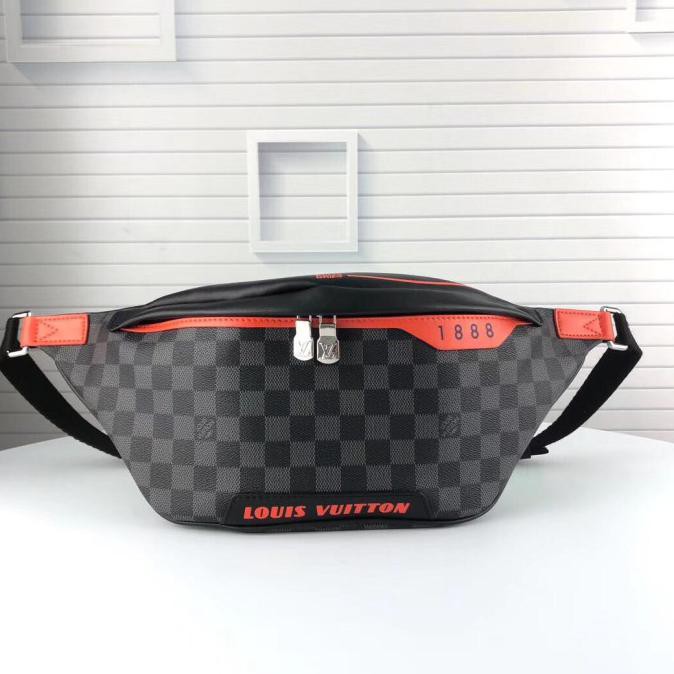 Trendi Waistbag Bumbag Pria Lv Discovery Premium - Galaxy Trendi