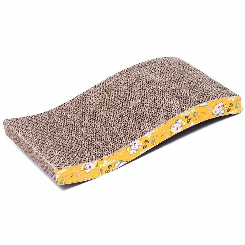 Papan Garukan Lantai Mainan Kucing - Scratch Board Cat Cakaran Kucing