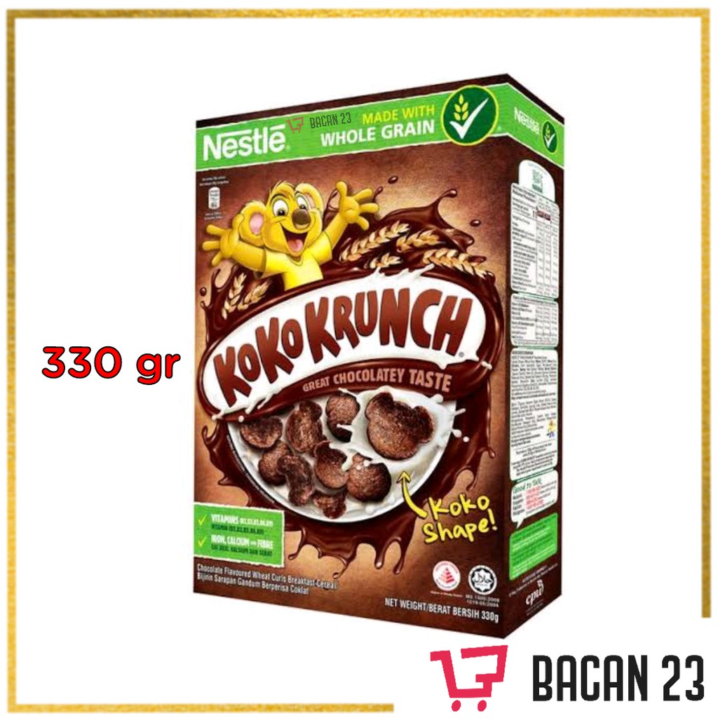 Koko Krunch Great Chocolatey (330gr) / Sereal Coklat / Bacan 23 - Bacan23