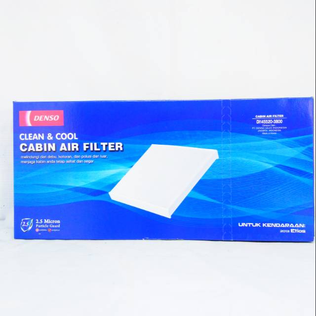 Jual FILTER CABIN AC ETIOS ETIOS VALCO Tipe J Tipe E Tipe G DENSO