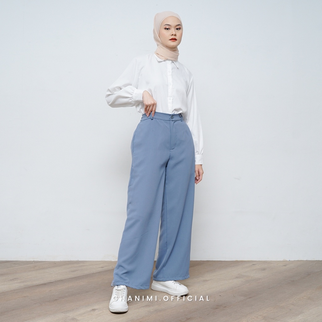 Ghanimi - Arula Pants / Celana Kulot Highwaist