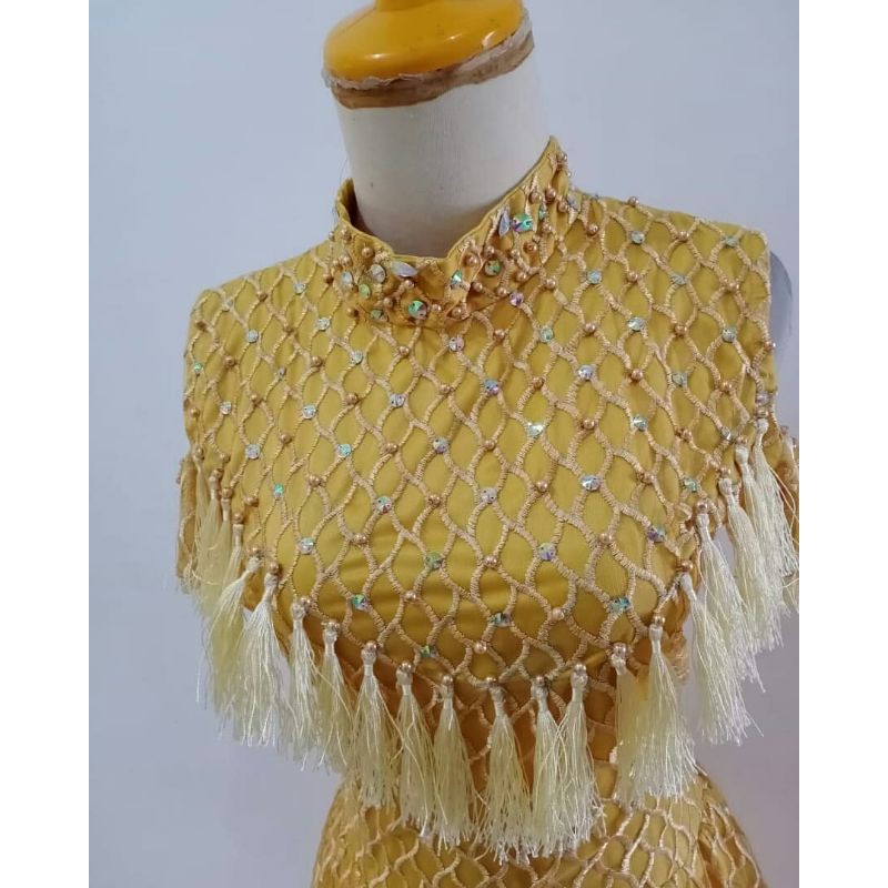 RNDGaun penyanyi variasi dada/baju penyanyi/baju panggung/baju artis