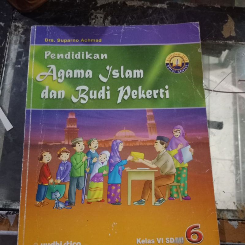 buku pendidikan agama Islam dan budi pekerti kelas 6