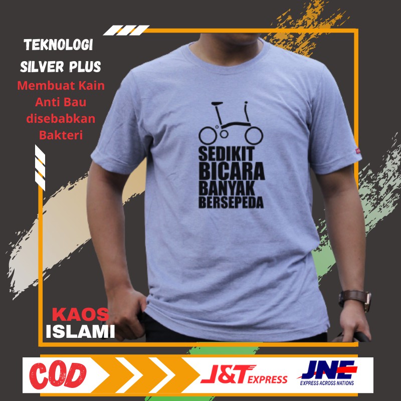 Baju Kaos Dakwah Islami Islam Pria