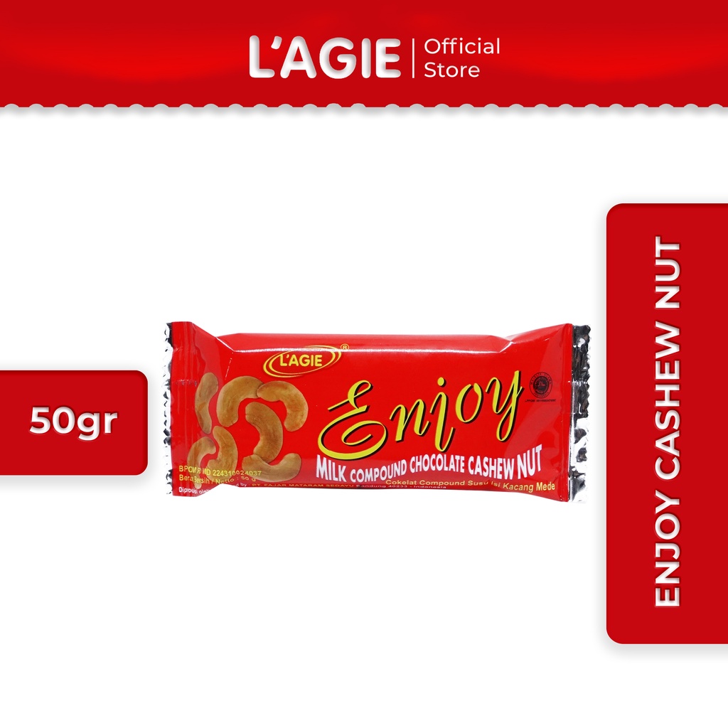 

Lagie Coklat Kacang Mete Enjoy 50gr