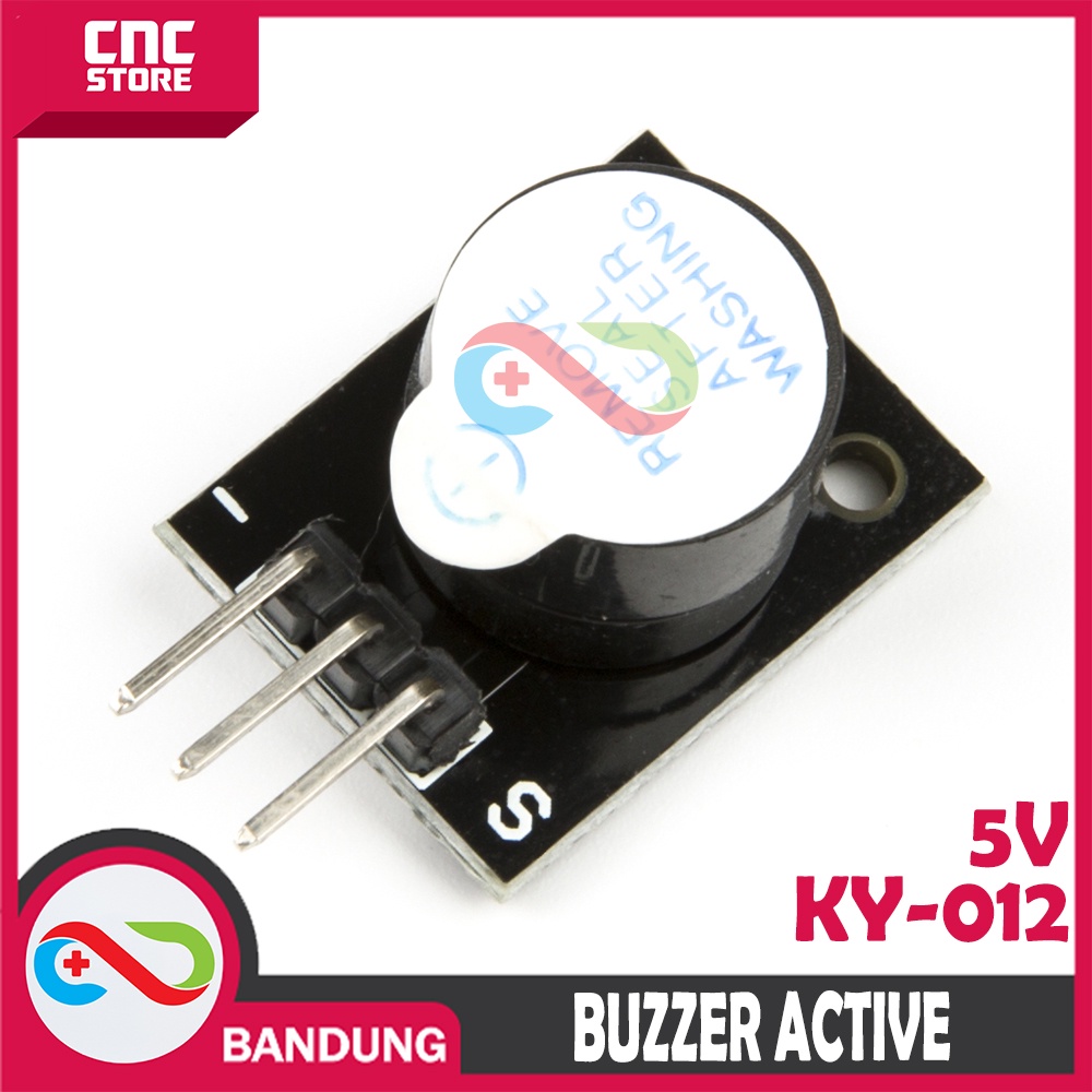 MODUL BUZZER 5V KY-012 ACTIVE HIGH FOR ARDUINO AKTIF HIGH SOUND MODULE