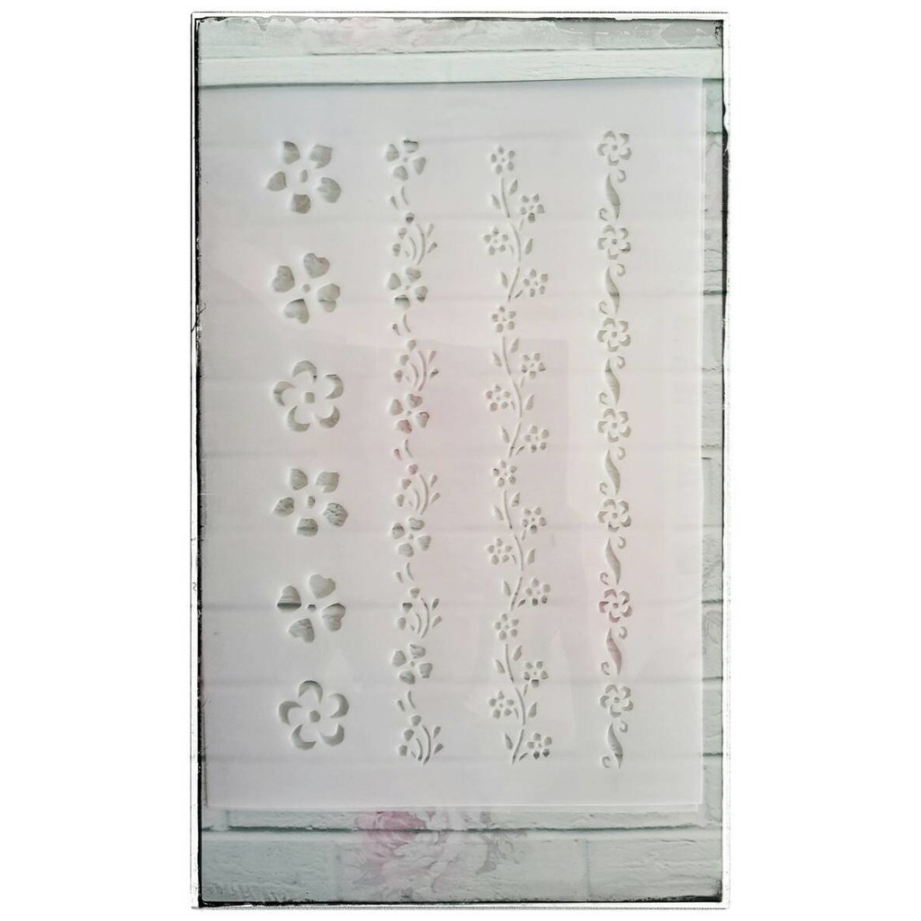 Stencil ukuran 21x29 xm