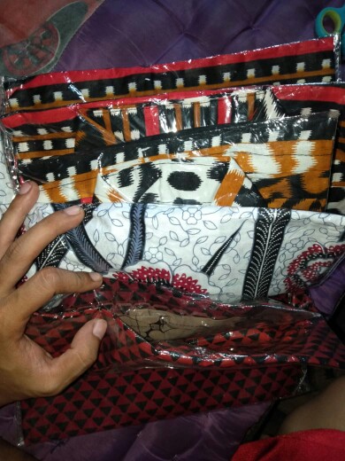 Batik Couple Keluarga Sania Ruffle Ori Ndoro Jowi Dnt Motif Sakura Merah Termurah Shopee