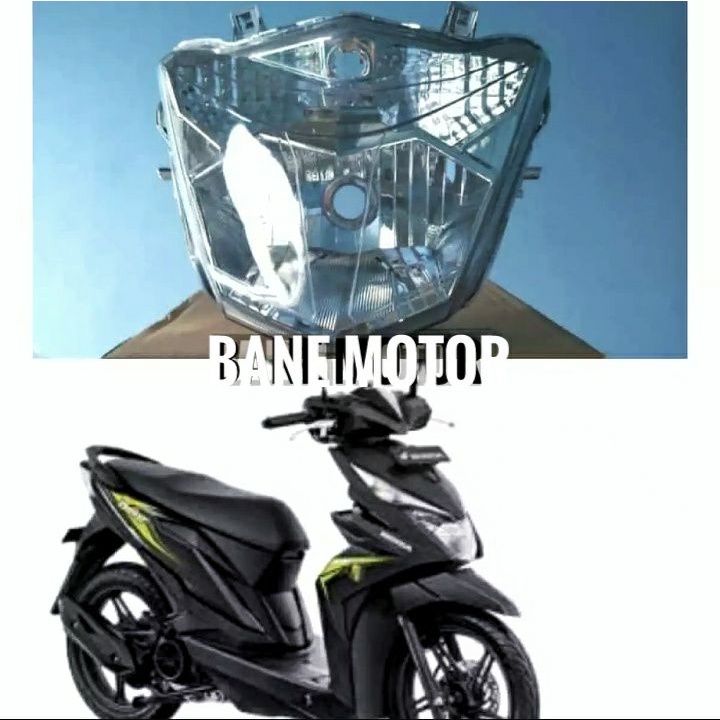 reflektor Honda Beat new 2016-2019 / lampu depan Honda Beat ESP 2016-19