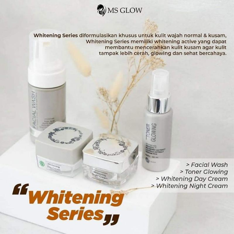 Ms glow - paket whitening series - paket Glowing terlaris