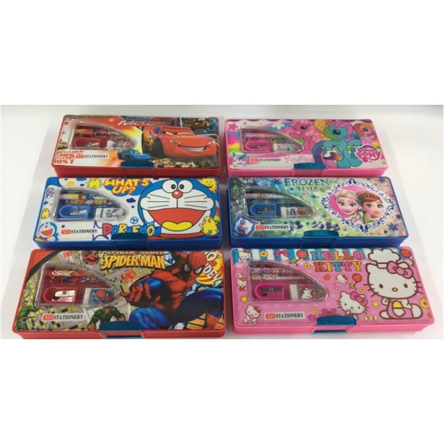 

Kotak pensil magnet XD 9517 / pencil case magnet karakter