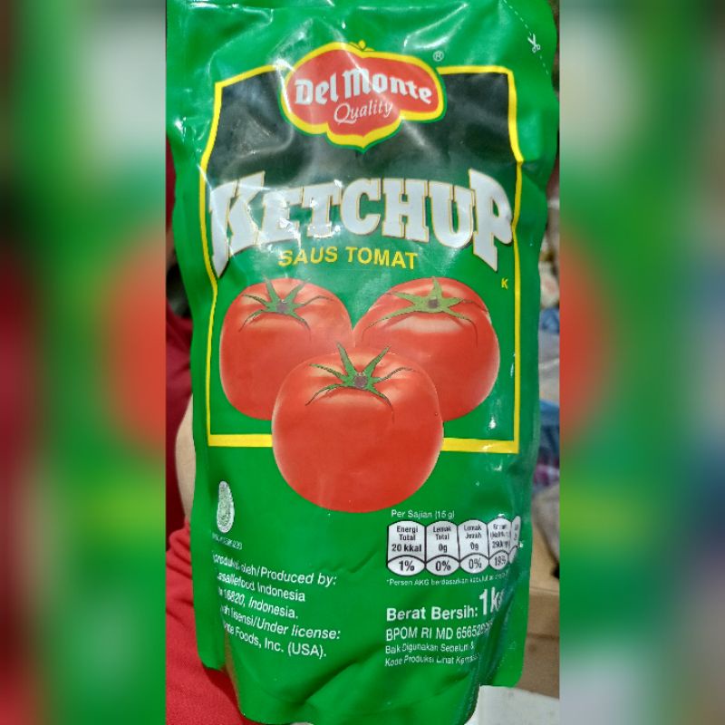 

SAOS DEL MONTE KETCHUP (Tomat) 1kg