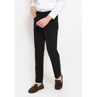  Jobb  Active Travis Celana  Panjang  Modern Slim Fit Black 