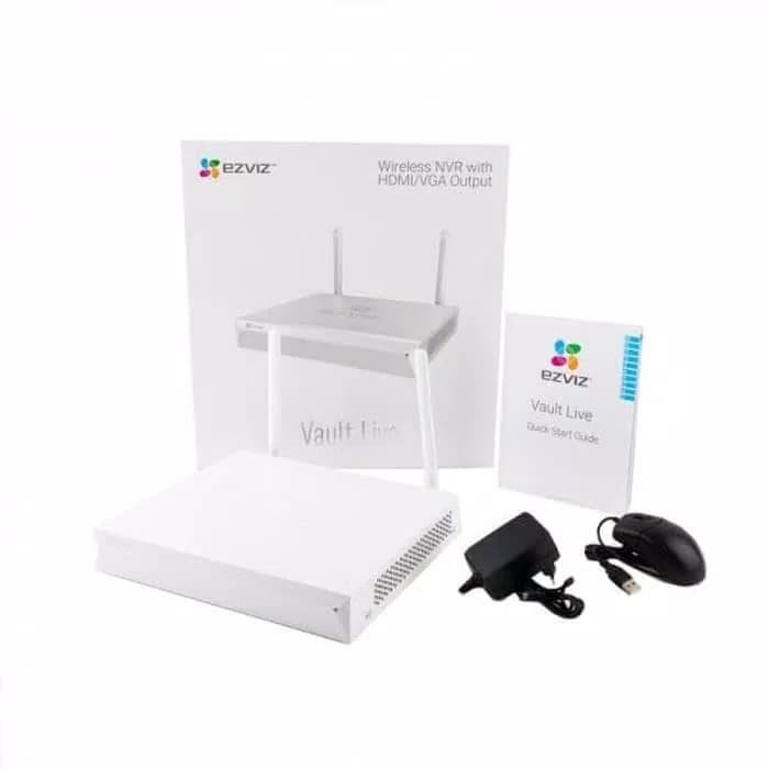 NVR EZVIZ X5S-8 POE - Registratore Di Rete 8 Canali, HDD Non Incluso