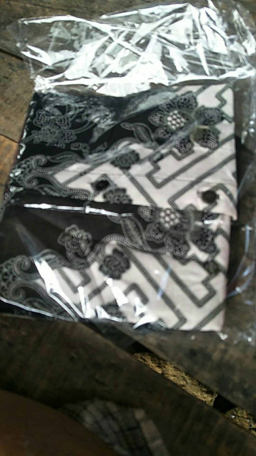 Couple Pager Bunga Mini Silver (ada Anaknya) By Lumbung Batik Grosir