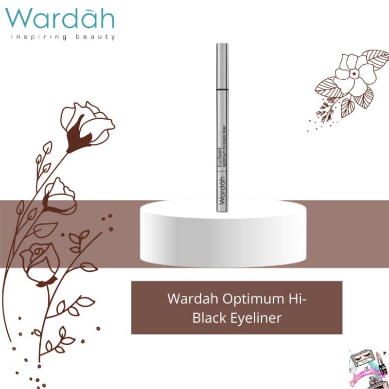 ☃Cutezz_Ching1☃Wardah Eyexpert Optimum Hi Black Liner