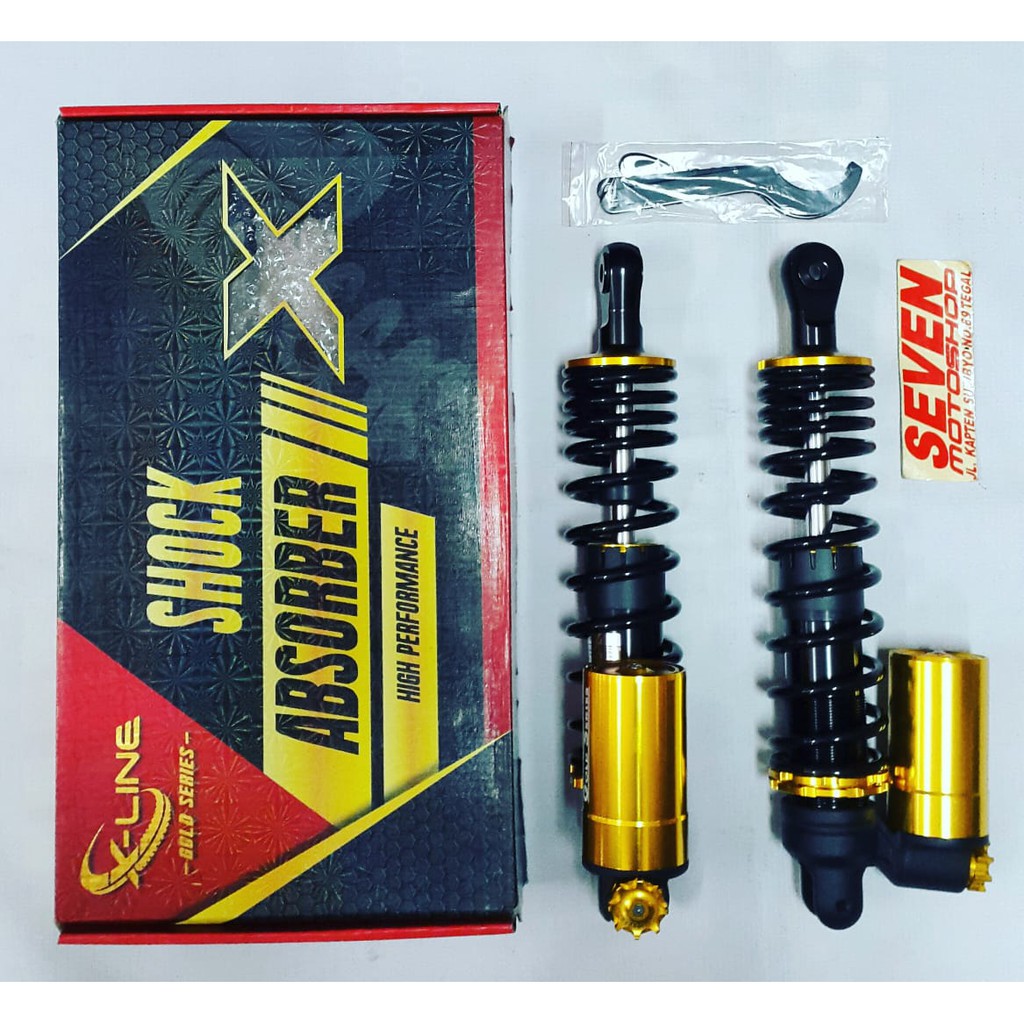 SHOCK NMAX XLINE XL519 335MM BLACK/BLACK/GOLD TABUNG BAWAH