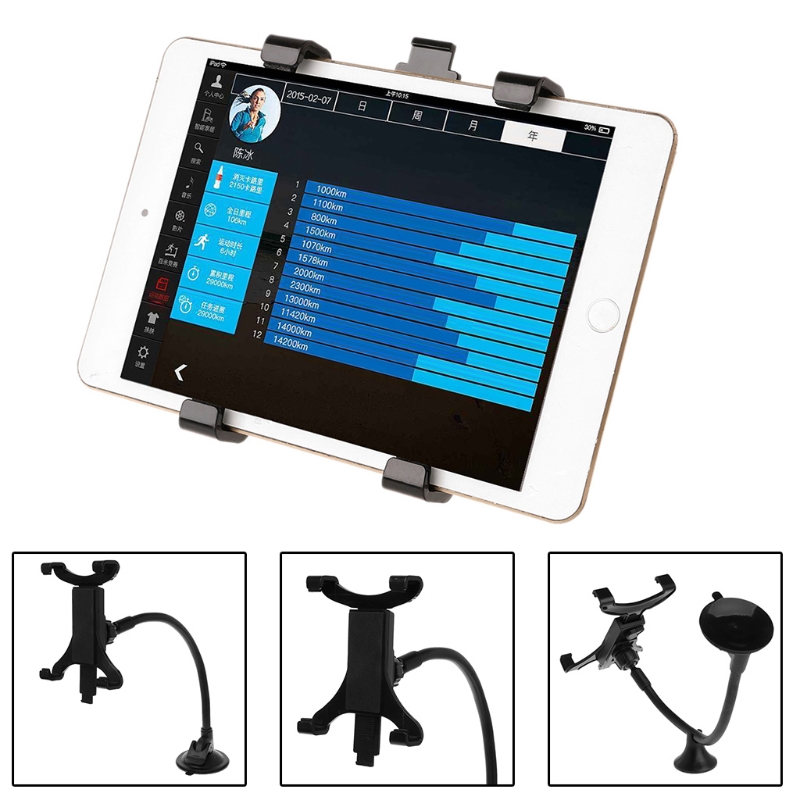 ✿ AUS Stand Holder iPad Mini 7-11 Inch untuk Kaca Depan Mobil