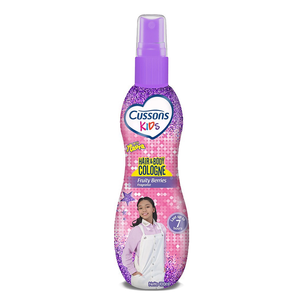 Bisa COD Cussons Kids Hair &amp; Body Cologne 100ml Parfum Anak