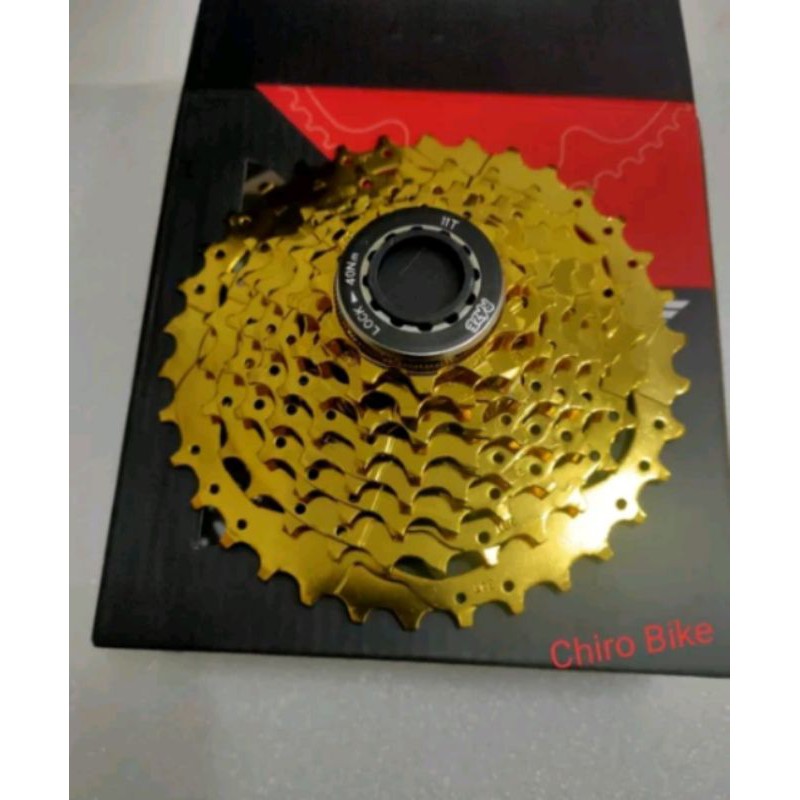sproket cassete 8 speed RAZE gold 11 - 34T sprocket 34T