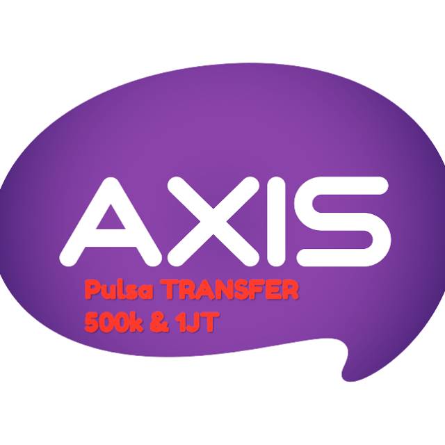 PULSA TRANSFER AXIS 500K &amp; 1JT
