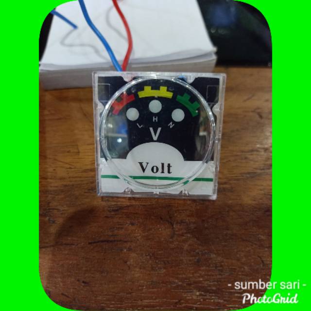 volt meter untuk tangki sprayer elektrik