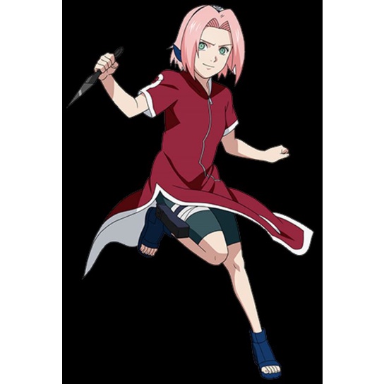 [PO] Haruno Sakura Versi Genin | Naruto Cosplay Costume