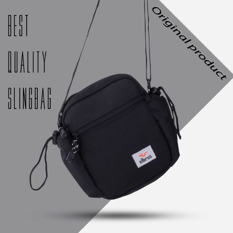 Tas Selempang Pria Terbaru Premium Material | Tas Slingbag Simpel Minimalis Tourer Shoulder Bag