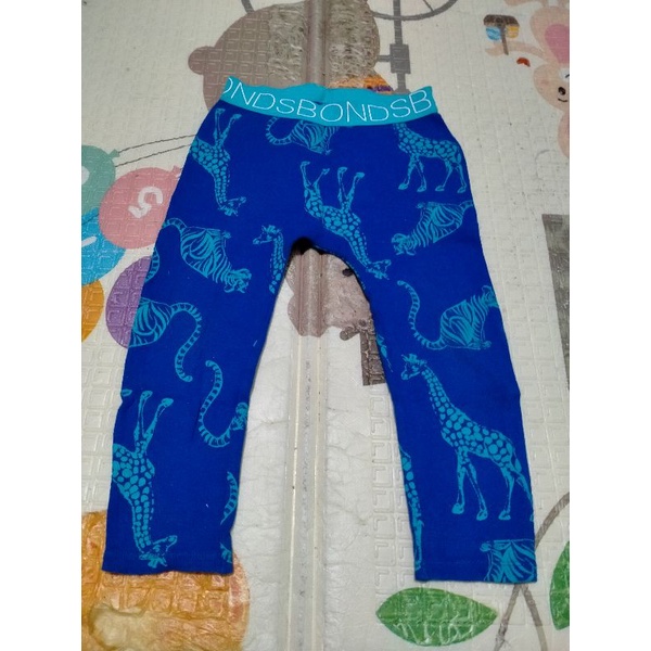 Preloved Legging Bonds Blue Zebra Preloved Bonds Baby Legging Preloved Bonds Sleepsuit Wondersuit