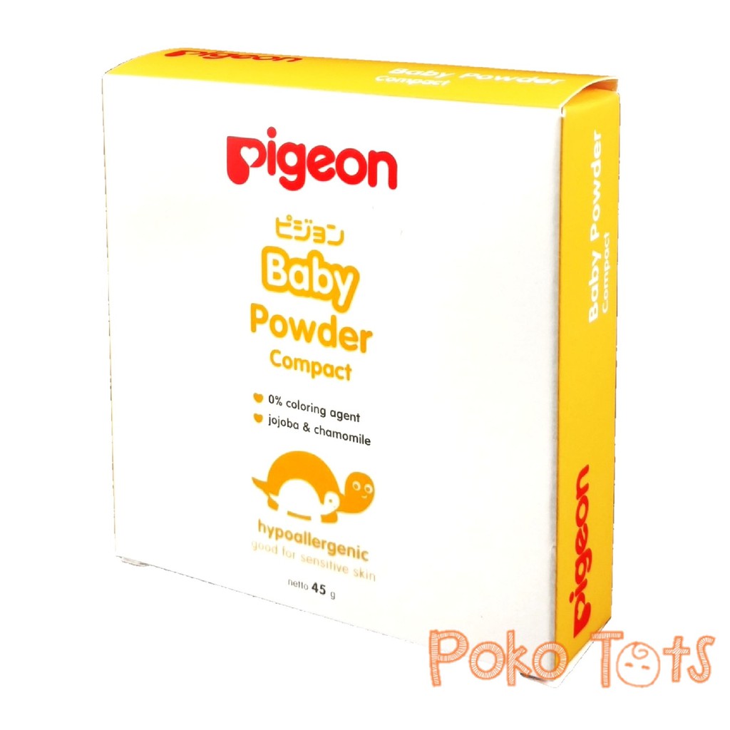 Pigeon Baby Compact Powder Cake Bedak Bayi Padat 45gr