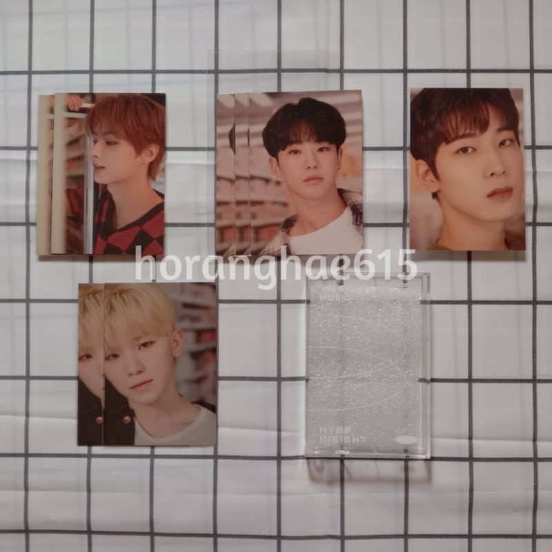 PHOTOCARD PC HYBE INSIGHT SEVENTEEN HOSHI WONWOO JUN WOOZI SEUNGKWAN VERNON