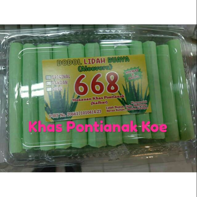 

Dodol Lidah Buaya / Aloe Vera 668