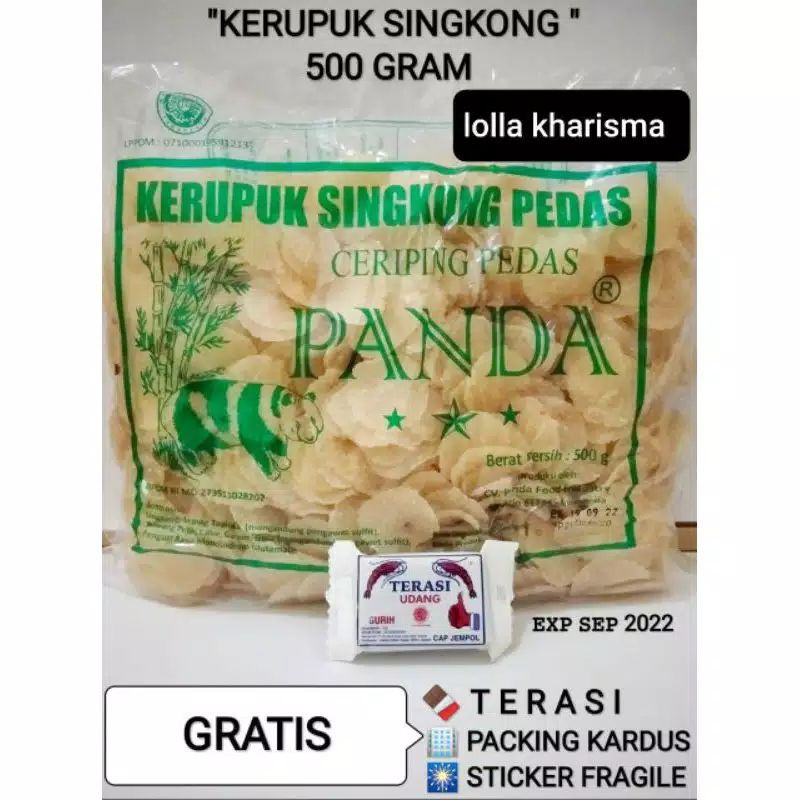 

@500gr ceriping singkong pedas