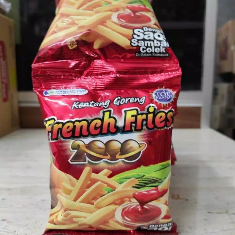 

French Fries 2000 1 Renceng isi 10 pcs @9gram