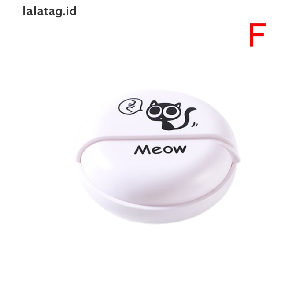 (Flyag) Kotak Penyimpanan Earphone / Kabel Data Bentuk Bulat Lucu