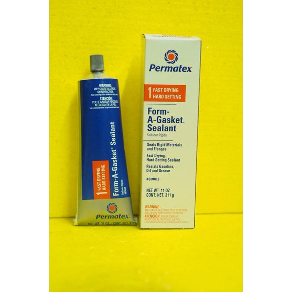 

PERMATEX FORM A GASKET NO 1 SEALANT