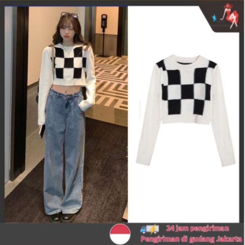 crop top korea hijab