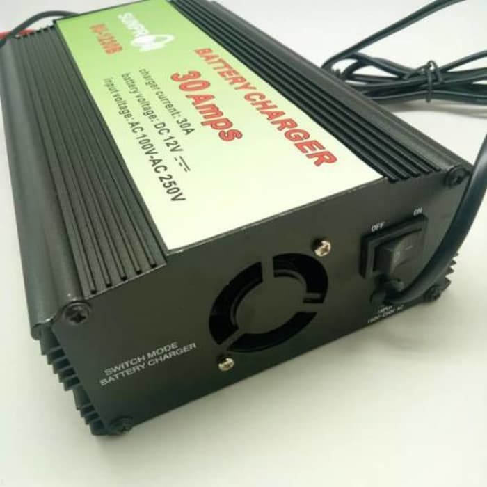 Battery Charger Sunpro SU-1230B / Casan Aki / Pengisi Daya Aki