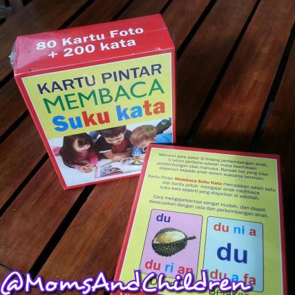 Kartu Pintar Membaca SUKU KATA | FlashCard