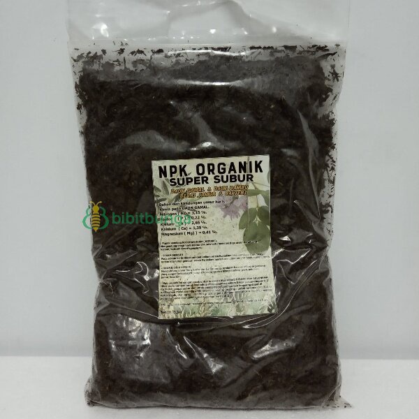 NPK Organik Daun Gamal Bambu Pupuk Tanaman Hias Daun Keladi Aglaonema