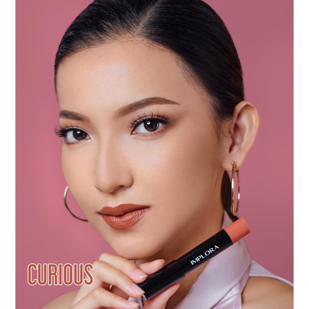 Implora Lip Crayon Satin 3.5gr - Lip Crayon Implora Satin Finis