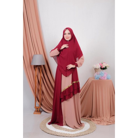 ASYIQA SYARI KODE SQ CR16 GAMIS CERUTY BABYDOLL BY ASYIQA