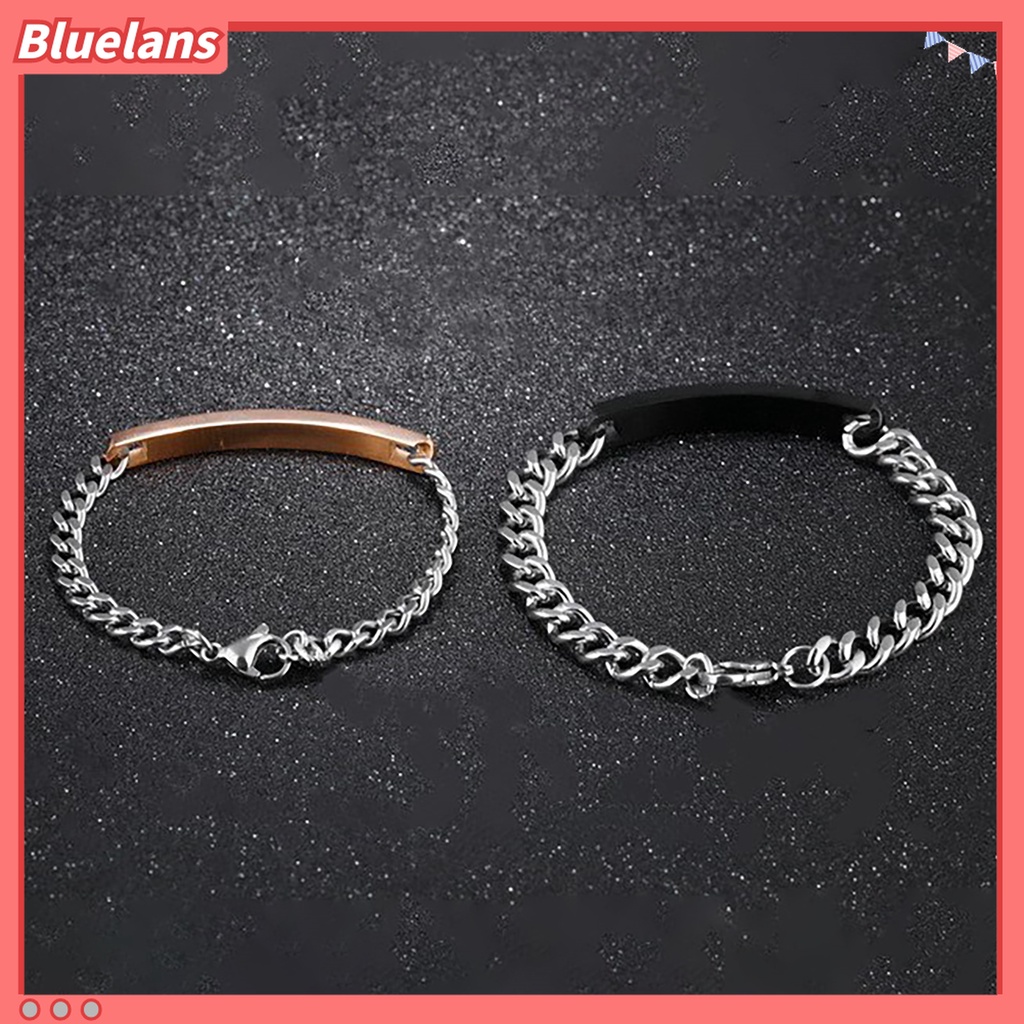 2pcs / Set Gelang Rantai Tangan Portabel Bahan Alloy Untuk Dekorasi Rumah