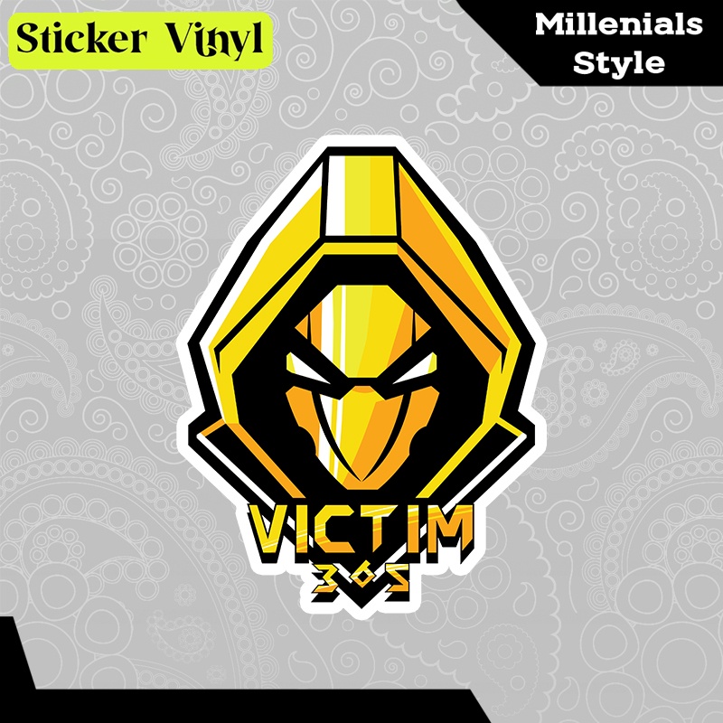 

Stiker Sticker Victim 365 Esports Logo Game Pubg Mobile Predator League Aesthetic Bahan Vinyl Satuan Anti Air